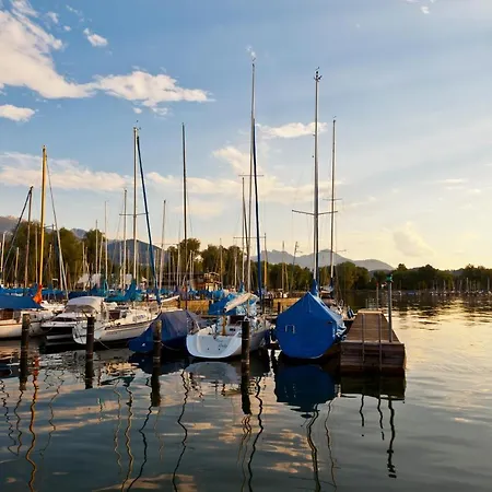 Fenjoy: Ferienapartment Mit Garten / Zentral / Bbq * Bernau am Chiemsee