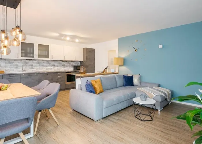 Fenjoy: Ferienapartment Mit Garten / Zentral / Bbq Appartement