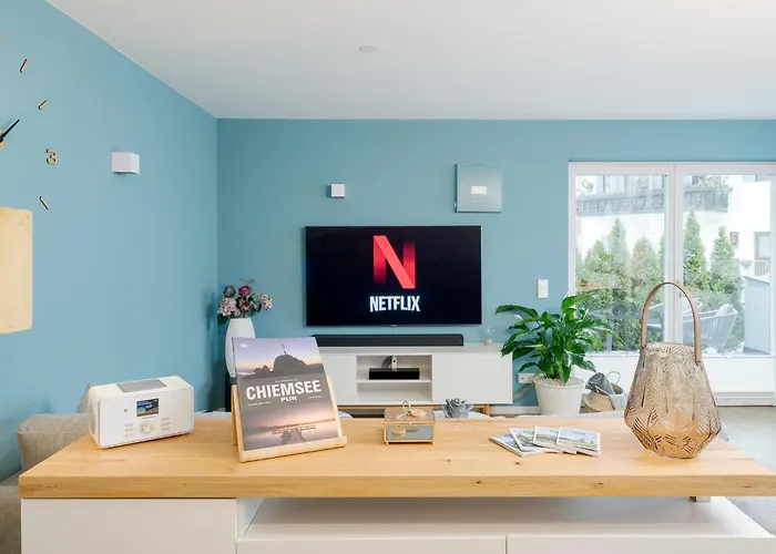 Appartement Fenjoy: Ferienapartment Mit Garten / Zentral / Bbq *