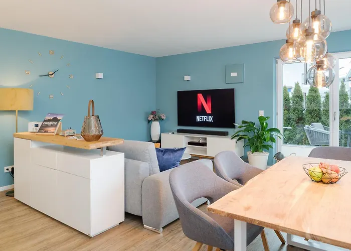 Appartement Fenjoy: Ferienapartment Mit Garten / Zentral / Bbq Bernau am Chiemsee