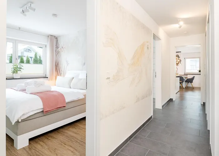 Appartement Fenjoy: Ferienapartment Mit Garten / Zentral / Bbq Bernau am Chiemsee