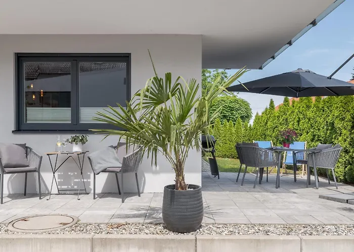 Fenjoy: Ferienapartment Mit Garten / Zentral / Bbq Appartement *